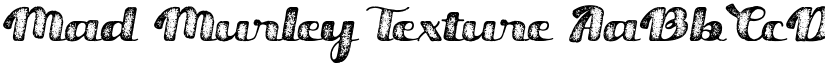 Mad Murley Texture font