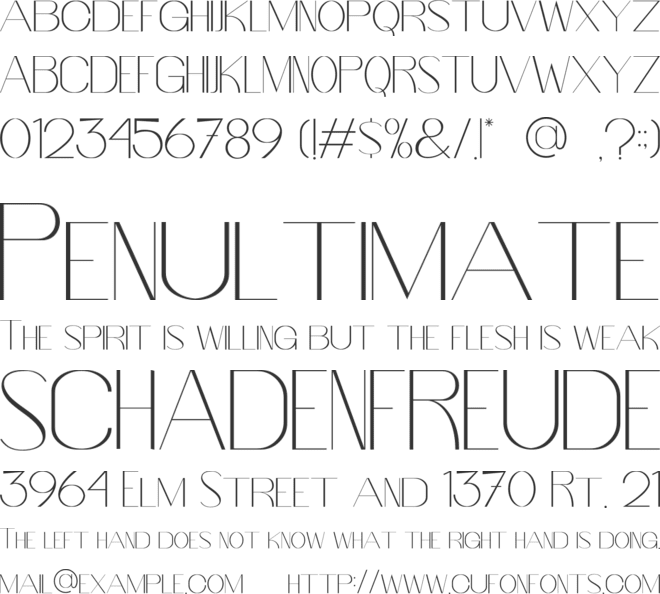 De Rolande font preview