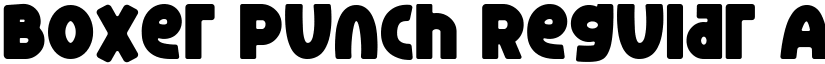 Boxer Punch font download