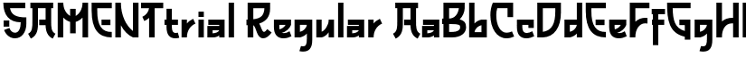SAMENTtrial font download