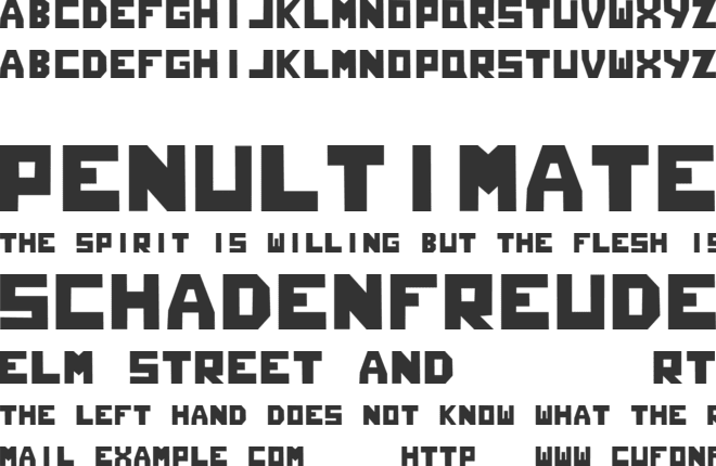 GoldBox-Logo-Font font preview