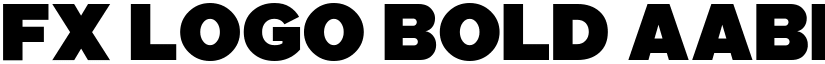 FX Logo Bold font