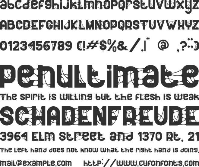 NetHunt font preview