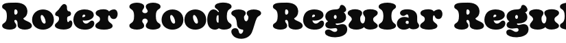 Roter Hoody font download