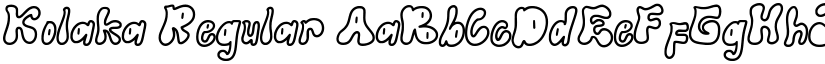 Kolaka Regular font