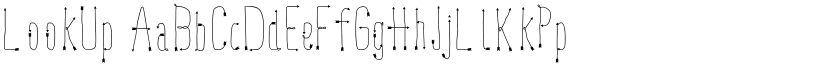 LookUp font
