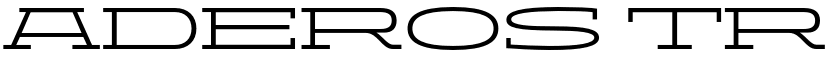 ADEROS TRIAL Light Stretch font