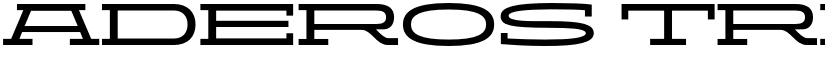 ADEROS TRIAL Medium Stretch font