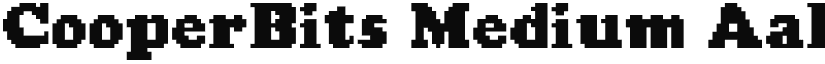 CooperBits font download