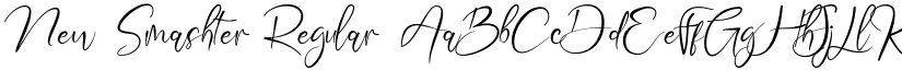 New Smashter Regular font