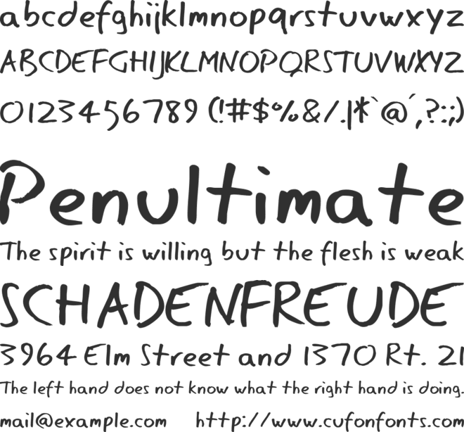 Eager Naturalist Pro font preview