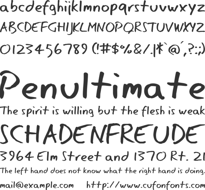 Eager Naturalist Pro font preview