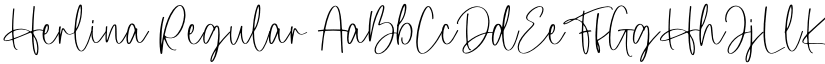 Herlina Regular font