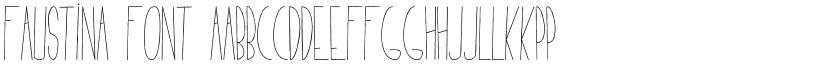 Faustina Font font