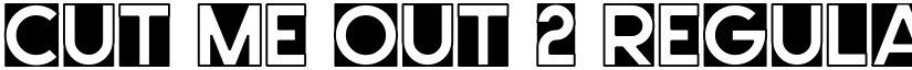 Cut Me Out 2 Regular font