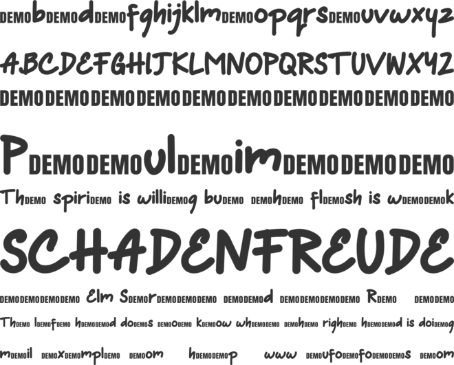 Shibuya font preview