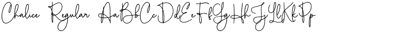 Chalice Regular font