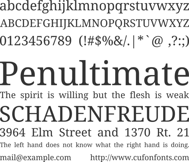 ZhengmingLishu font preview