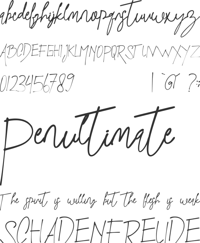 The Cheese font preview