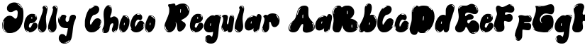Jelly Choco Regular font