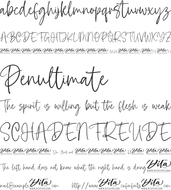 Thistle Balloons font preview