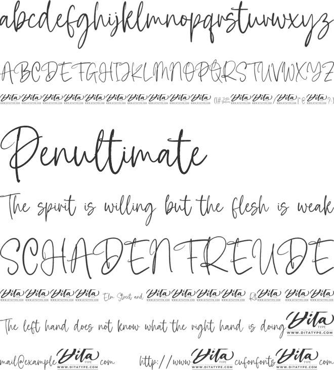Thistle Balloons font preview