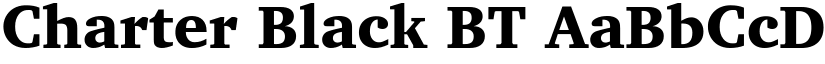 Charter BT font download