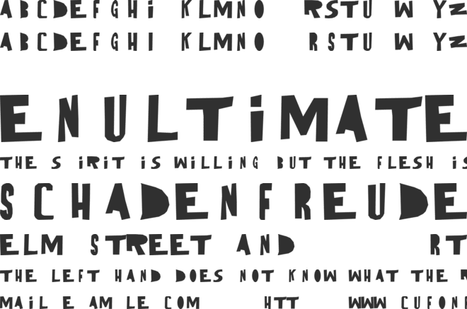 MISTER ED-DY font preview