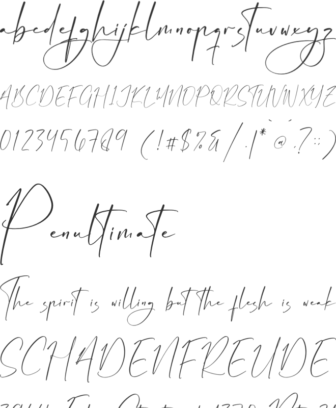 Transilvant Geraldis font preview