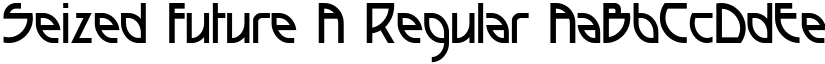 Seized Future A Regular font