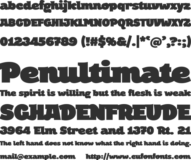 Giant Gnome Ltd font preview