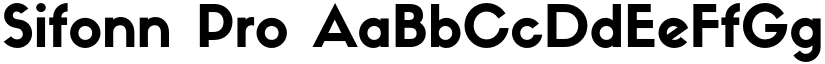 Sifonn Pro font