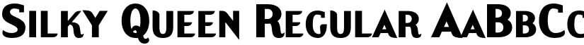 Silky Queen Regular font