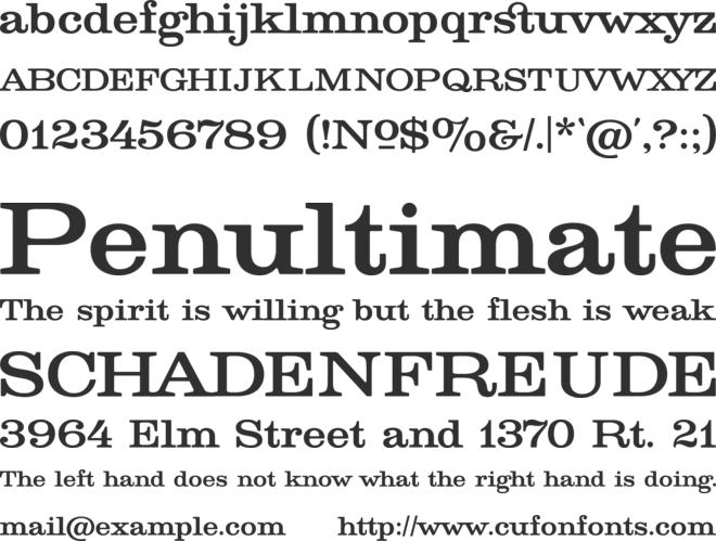 Golden Age Restored font preview