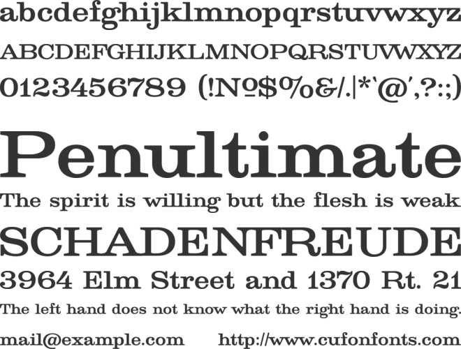 Golden Age Restored font preview