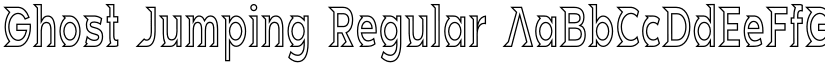 Ghost Jumping font download