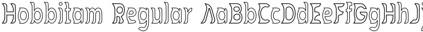 Hobbitam Regular font