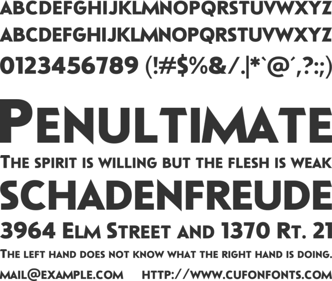 Motivion font preview