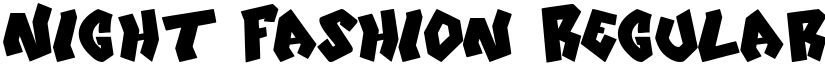 Night Fashion Regular font