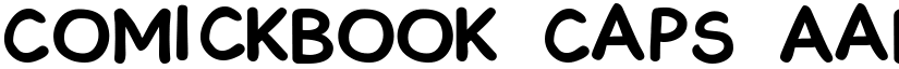 ComickBook Caps font