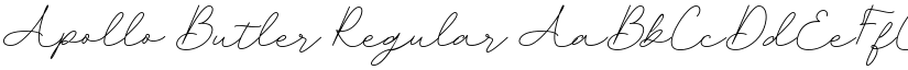 Apollo Butler font download
