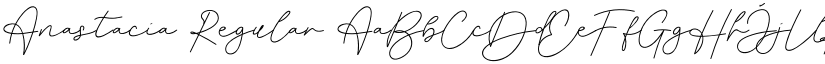Anastacia Regular font