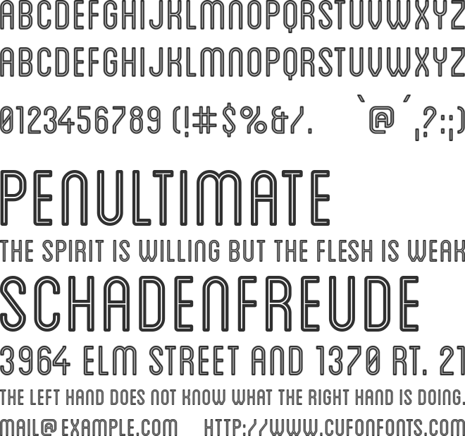 Blanch Caps Inline font preview