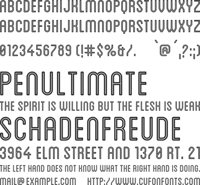 Blanch Caps Inline font preview