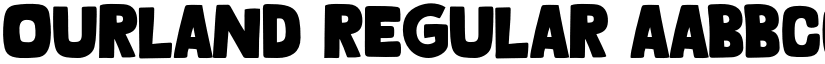 Ourland Regular font