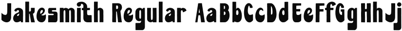 Jakesmith font download
