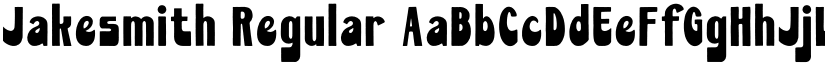 Jakesmith font download