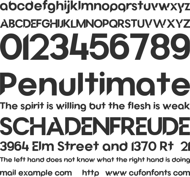 NJCasimile font preview