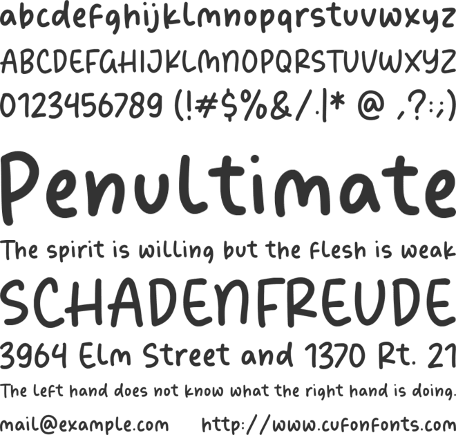 Games Studios font preview