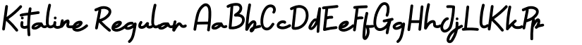 Kitaline font download